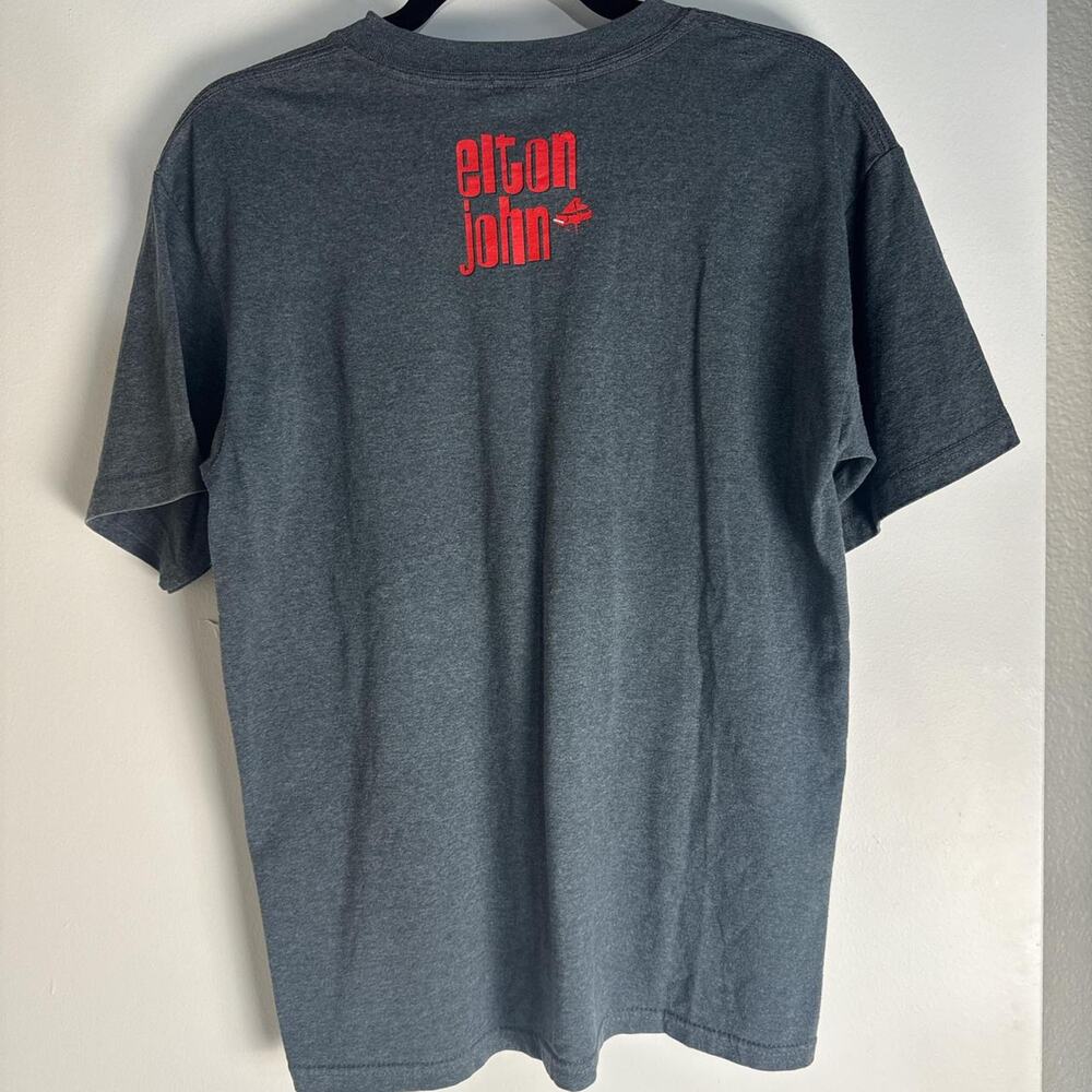 Grey and red vintage elton men's size medium - Picture 3 of 4